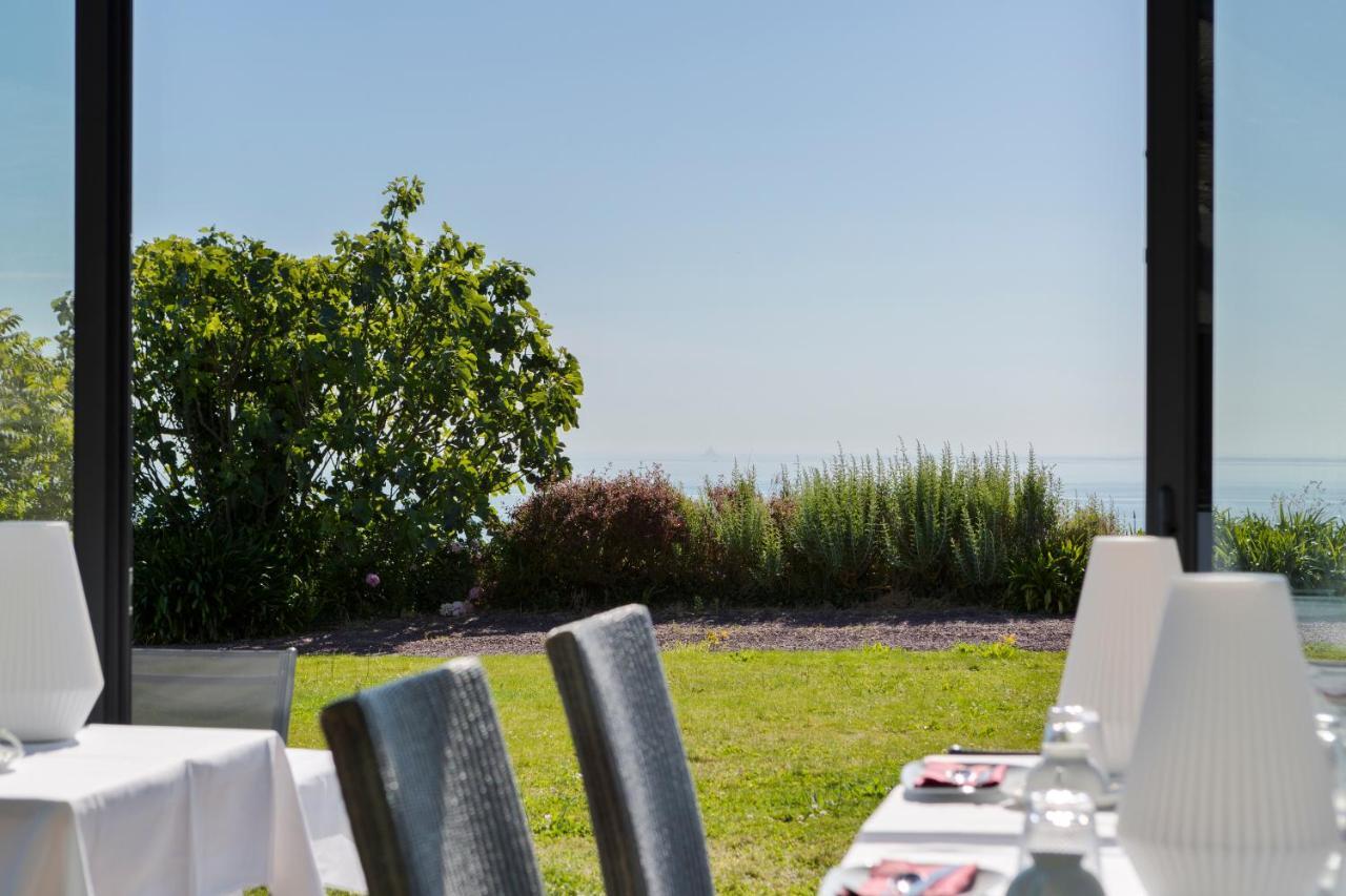 La Metairie-Du-Vauhariot - Vue Mer Et Mont Saint Michel - Piscine Chauffee - Acces Gr34 Cancale Eksteriør bilde